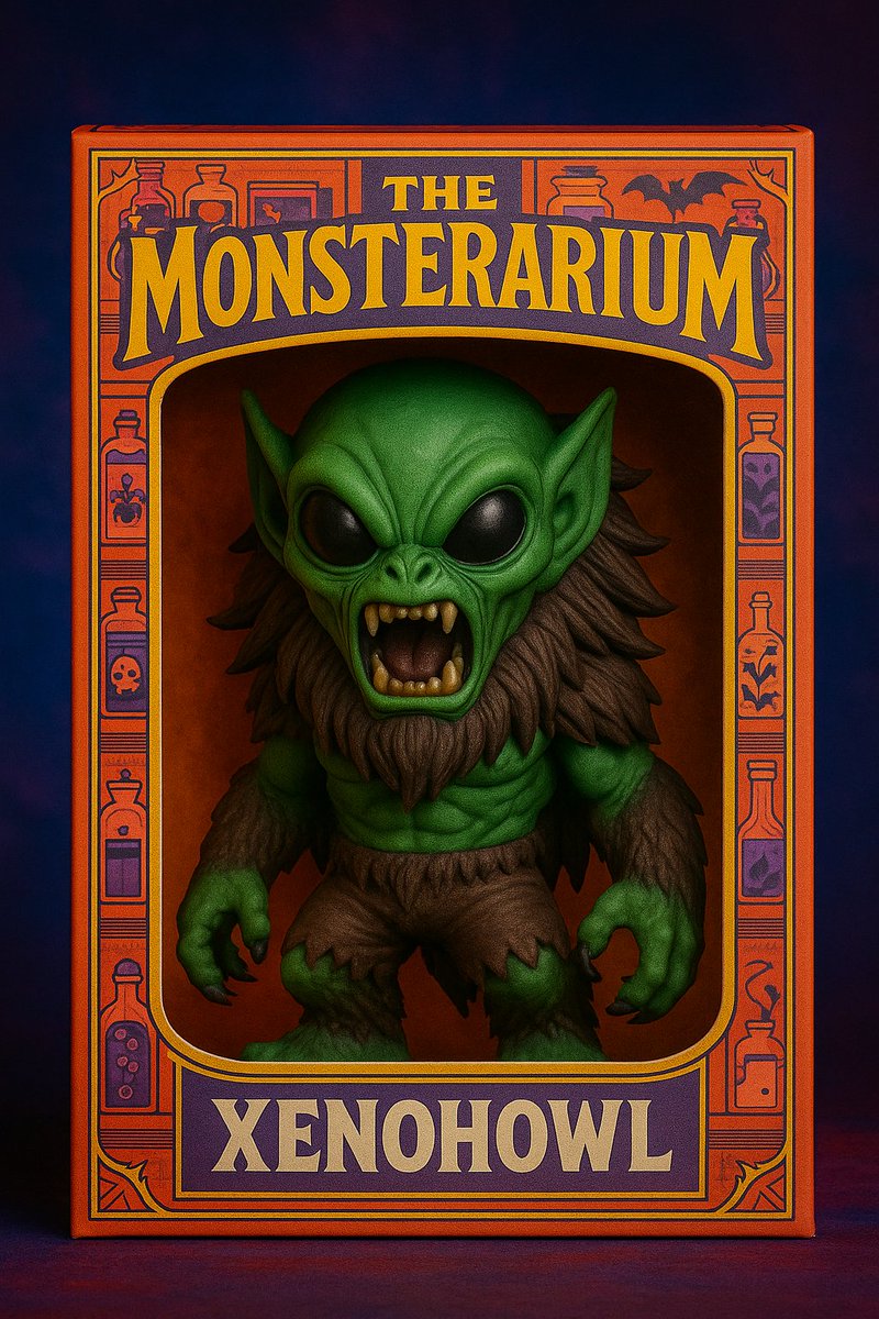 I'm launching these in the spring:

From the vaults of Monsterarium: a collectible vinyl monster series with glow-in-the-dark fangs. Every figure includes a unique piece to build the terrifying “Breach Beast”

Drop a 🧟‍♂️ or 💀 in the comments if you're into horror collectibles.