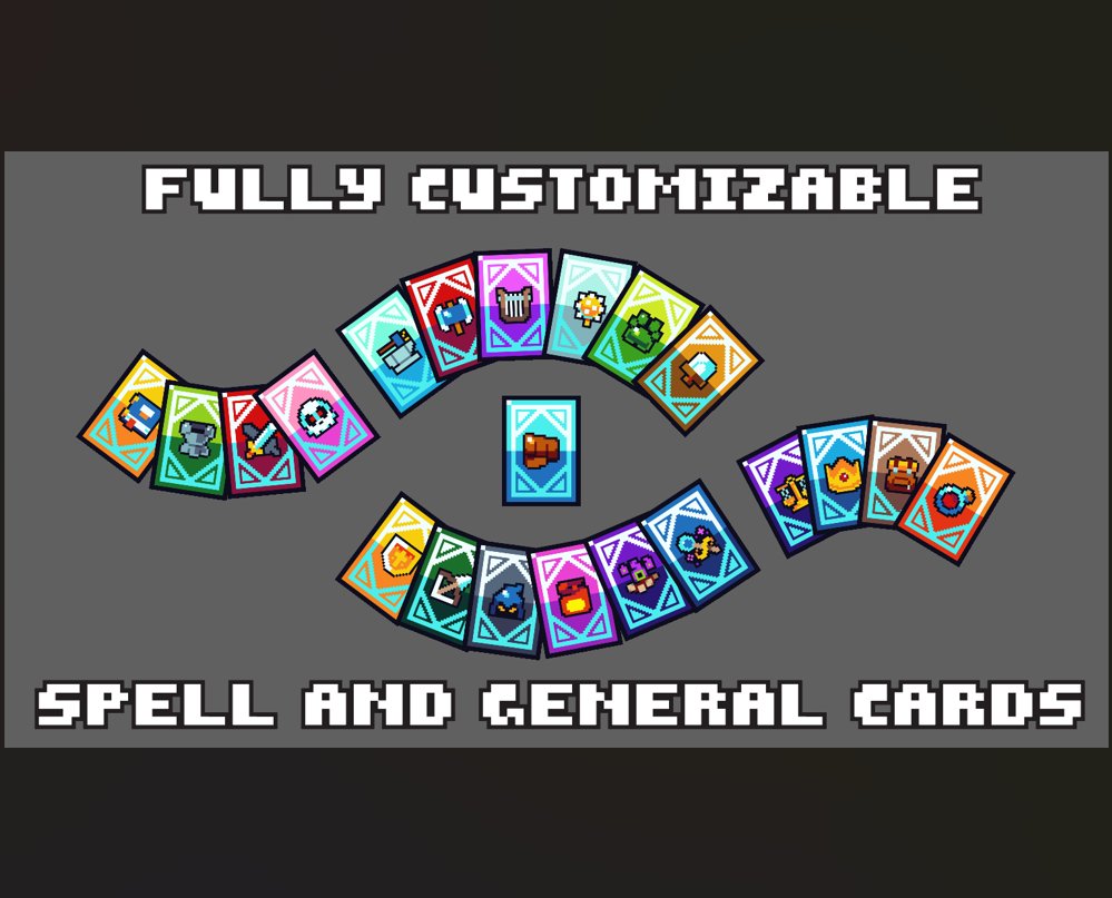 danvelasquezart's tweet image. Create your own spell and general cards for your favorite role-playing game! Open up the PDFs and change the card art to what you need. Totally free and you pick it up on my store page: dan-velasquez-art.itch.io/ttrpg-customiz…