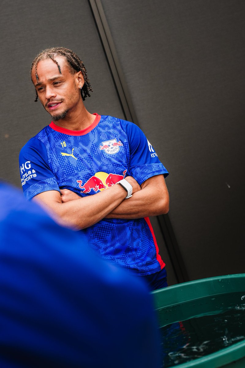 RBLeipzig_EN's tweet image. That water looks a bit chilly 🥶