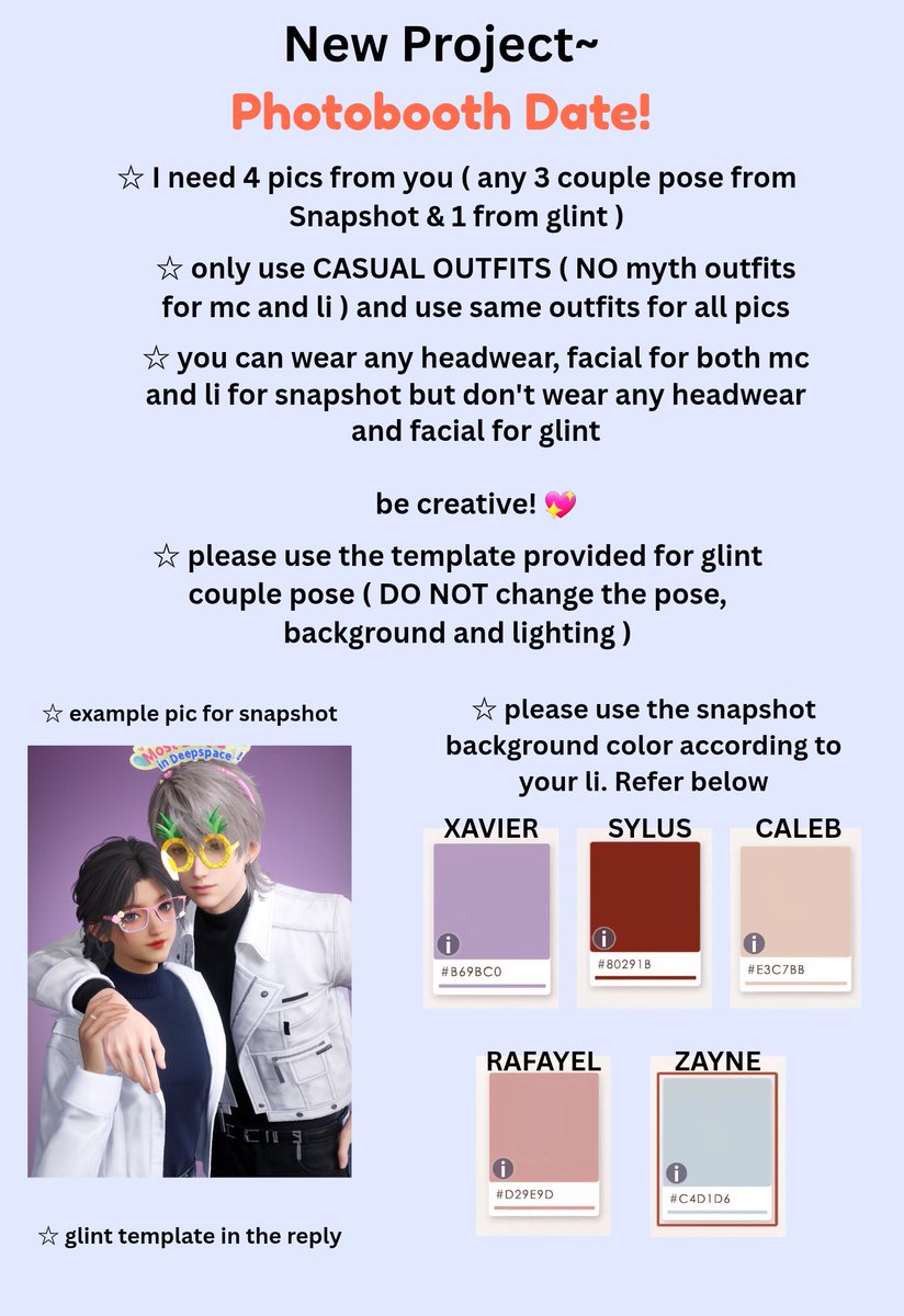 xavierixm's tweet image. Irin's New Project! ֶָ֢⊹𐙚
Please read all the info before sending your details! Feel free to ask if you didn't understand any info 🤗🤍