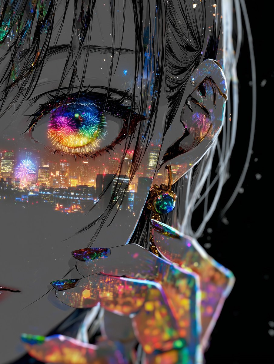 Pastel_Illust_'s tweet image. Good night🎇✨️

ただの二重露光だって綺麗だろ？