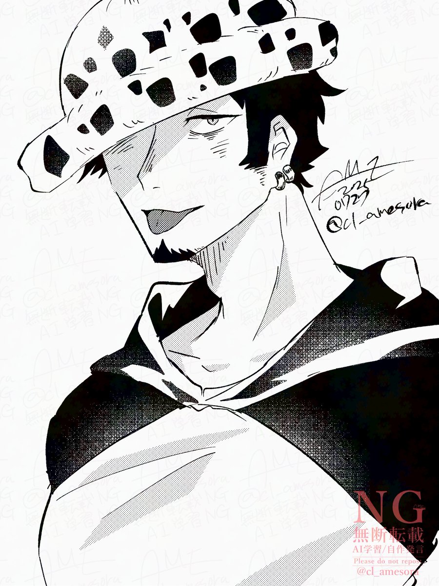 cl_amesora's tweet image. 24歳黒ギャル🐯の顔が描きたかっただけ