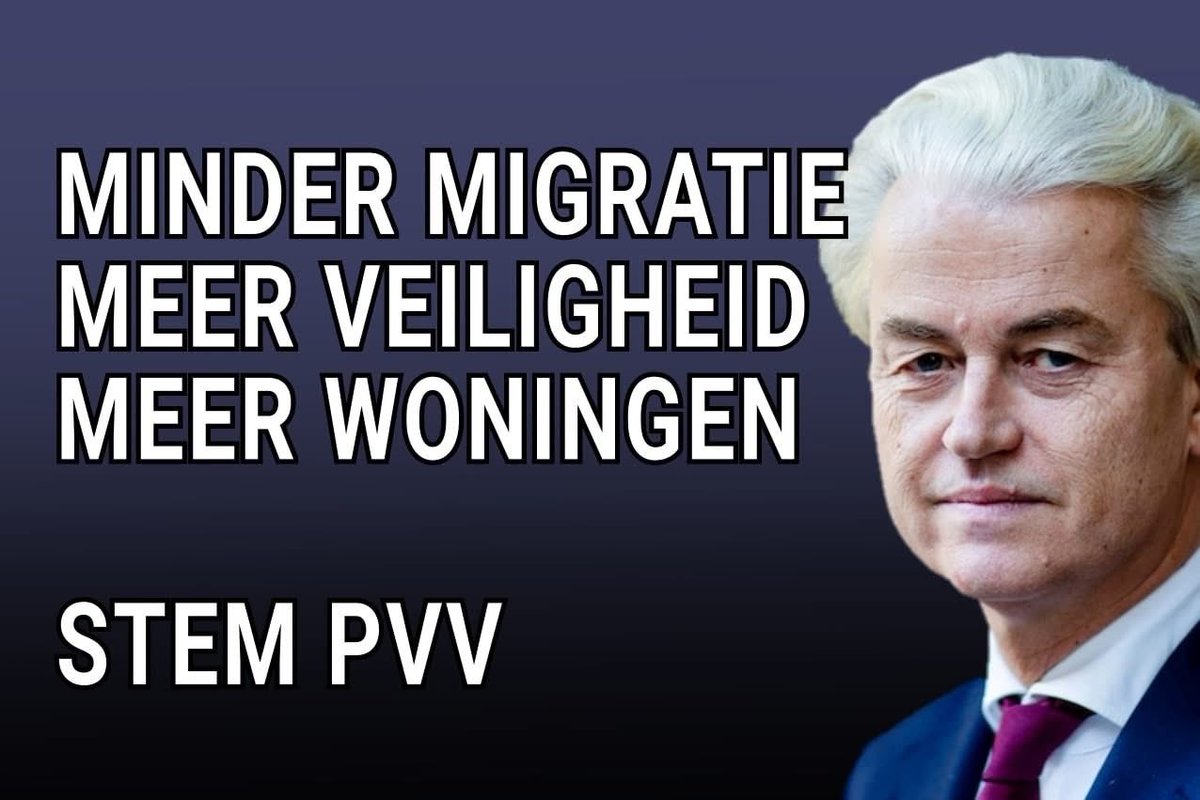 Het programma van een goedwerkende PVV zonder hindernissen!