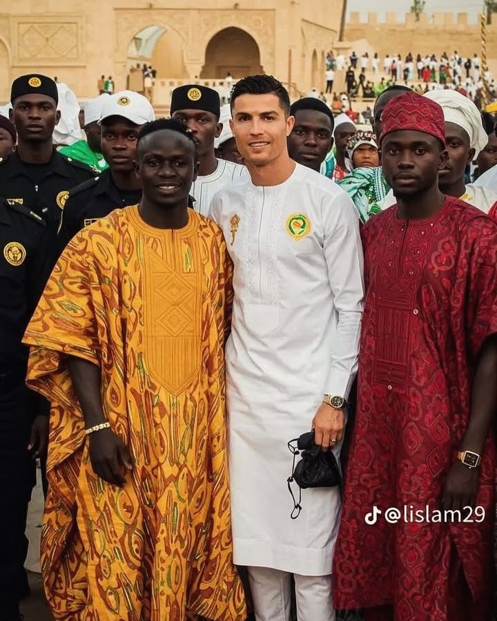Sadio Mane and Ronaldo
