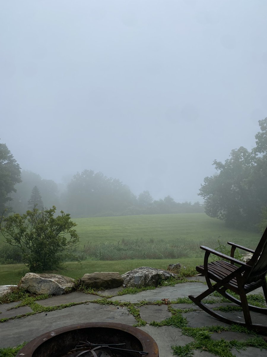 Aerocles's tweet image. The foggiest of mornings