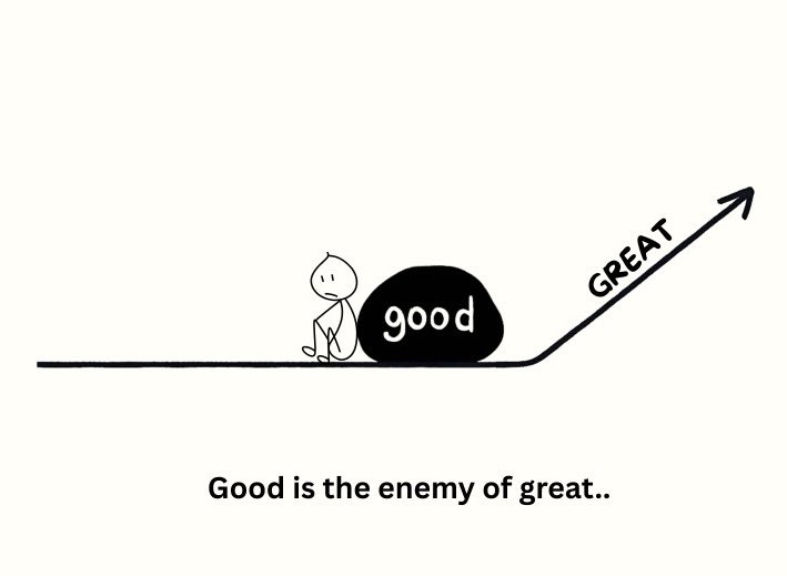 Sure, they did a “decent” job.

So then it becomes: are you fine with that?

Good is the enemy of great.