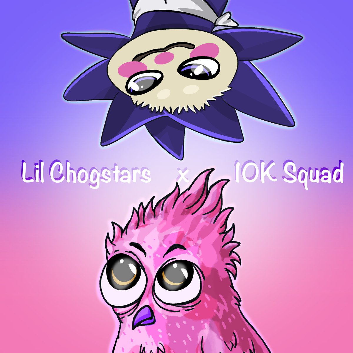 lil chogstars ⨀ (@chogstarrr) on Twitter photo We are making friends with one of the best newbie onboarders <a href="/the10kSquad/">The 10k Squad</a>
To celebrate this friendship, we are giving out:
-5x WLs for <a href="/the10kSquad/">The 10k Squad</a>
-5x Starlists
to participate:
- follow <a href="/chogstarrr/">lil chogstars ⨀</a> & <a href="/the10kSquad/">The 10k Squad</a>
- Drop your wallet
- Share this tweet
Winners 72 hours. We are making friends with one of the best newbie onboarders <a href="/the10kSquad/">The 10k Squad</a>
To celebrate this friendship, we are giving out:
-5x WLs for <a href="/the10kSquad/">The 10k Squad</a>
-5x Starlists
to participate:
- follow <a href="/chogstarrr/">lil chogstars ⨀</a> & <a href="/the10kSquad/">The 10k Squad</a>
- Drop your wallet
- Share this tweet
Winners 72 hours.