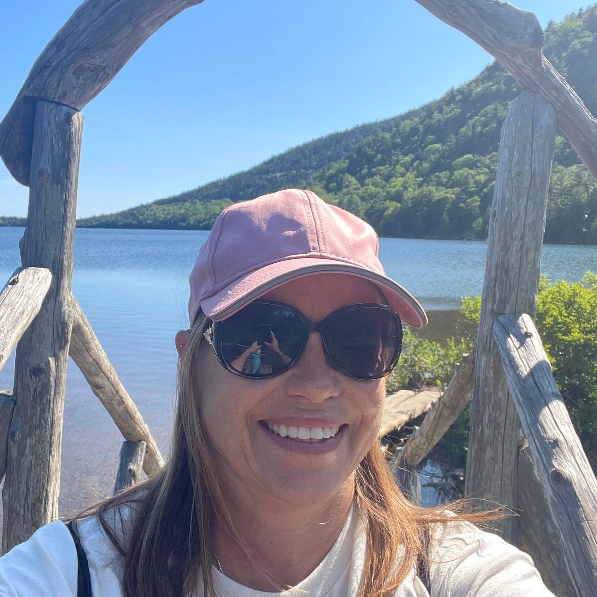 TeachWithLulu's tweet image. Obligatory selfie from my trip to Acadia National Park this summer. I attended a teacher camp that was so fun!
