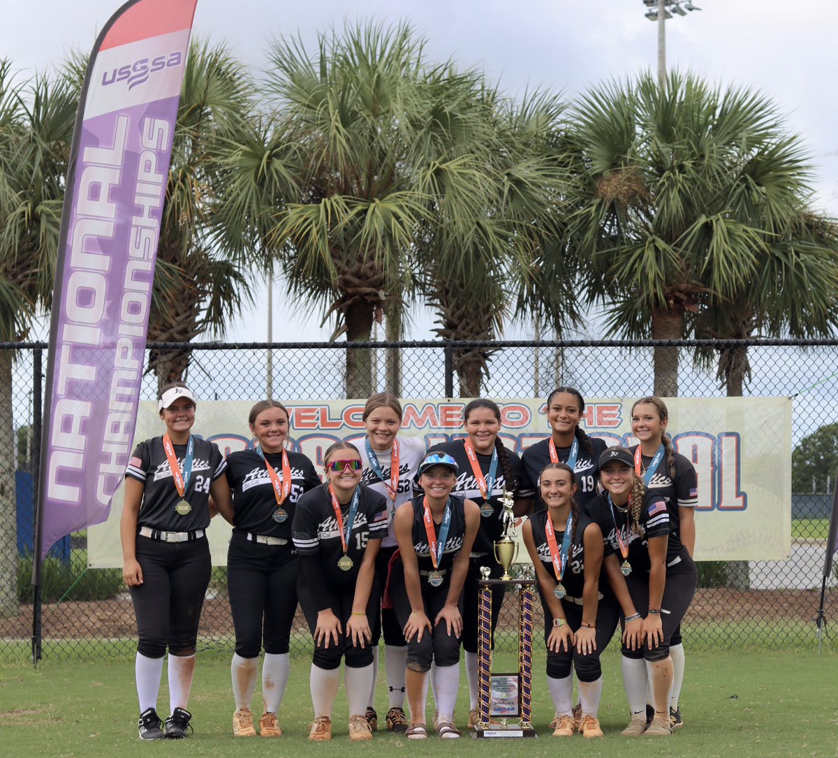 We ended our summer season with a 5-3-1 record at the USSSA Gulf Coast National Championship with a 3rd place finish in the 16A class.🏆 Ready for it to cool off for some fall ball. <a href="/USSSAFastpitch/">USSSA Fastpitch</a>