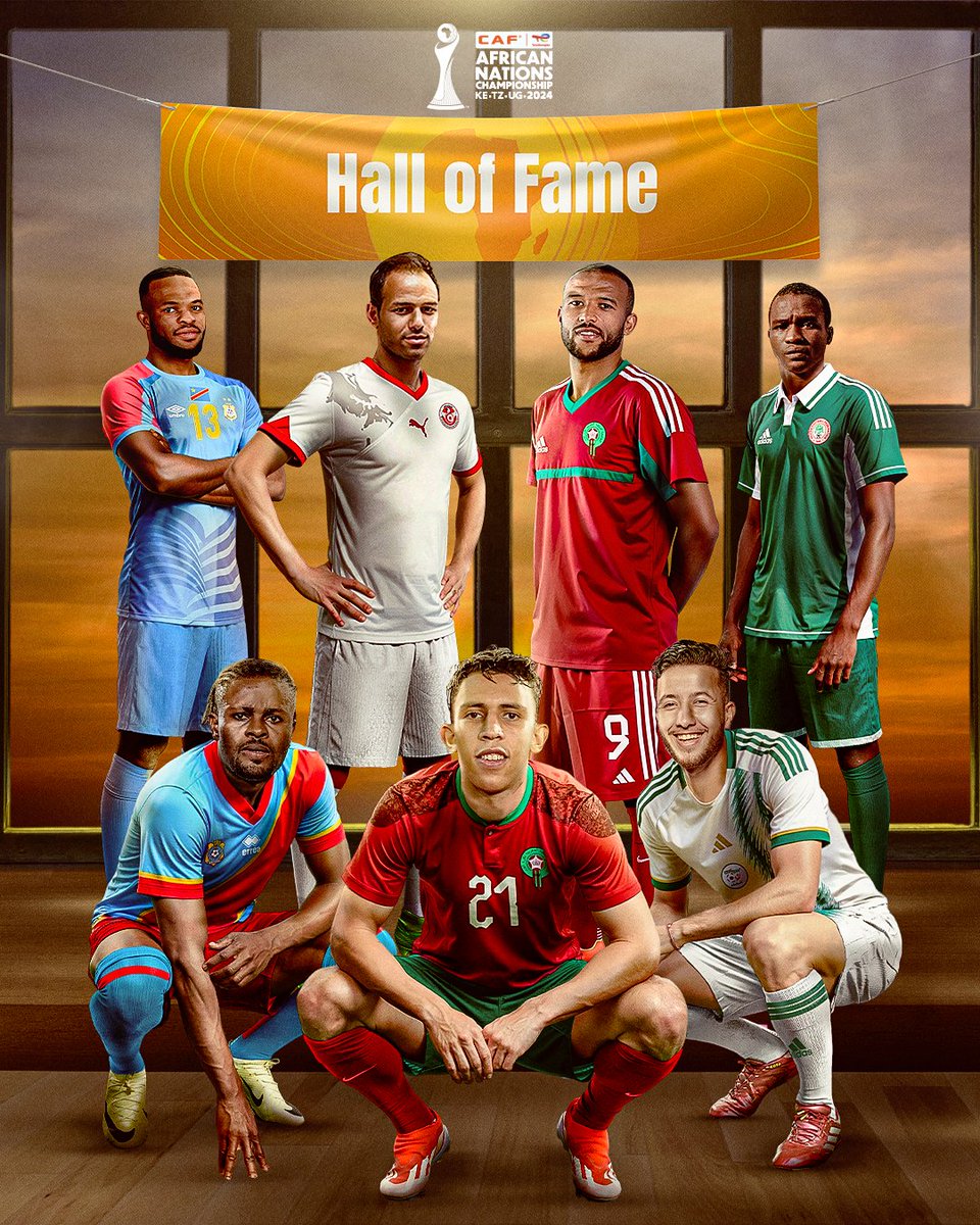 caf_online_FR's tweet image. 7 éditions, 7 vainqueurs légendaires du joueur du tournoi. 🏅
Qui se joint à l'image à #TotalEnergiesCHAN2024 ? 🤔