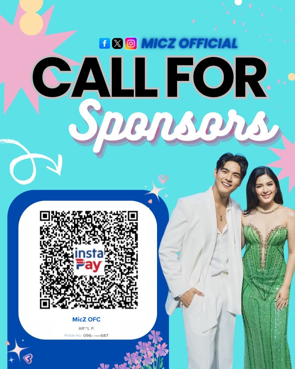 MicZ_AzMichael's tweet image. Thank you so much po💙 
Love you po💙

Update: 28/100
Received: ₱1,400
Goal: ₱5,000

100:₱50 Donation Drive 💙
We’re calling on 100 generous hearts to donate ₱50 each for our Fan Project Donation Drive. We’re calling all sponsors to help us in this journey. 💙