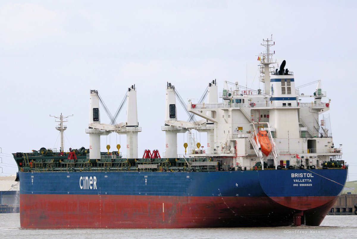 GeoffreyWatson2's tweet image. Bristol inbound Tilbury to load scrap.
Built China 2024
36,192GT
IMO 9966829
#Malta #china #scrapcargo #bulkcargo #shipping #maritime #london #tilbury #londonphotographer #newbuild