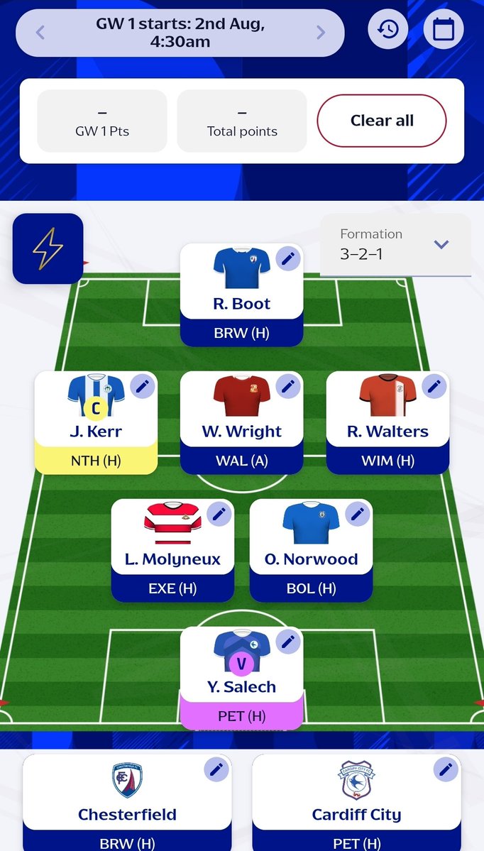 NateThegFantasy's tweet image. My Current #FantasyEFL draft 5 days before it starts. Thoughts?