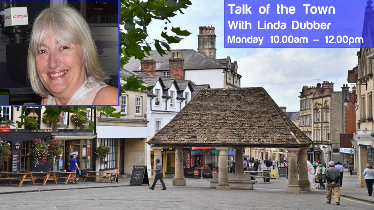 Linda on-air from 10. This morning she's joined by Chippenham Borough Lands Charity and Springboard. Listen online chippenhamhospitalradio.com, via the tunein app or ask your smart speaker to "Play Chippenham Hospital Radio".
