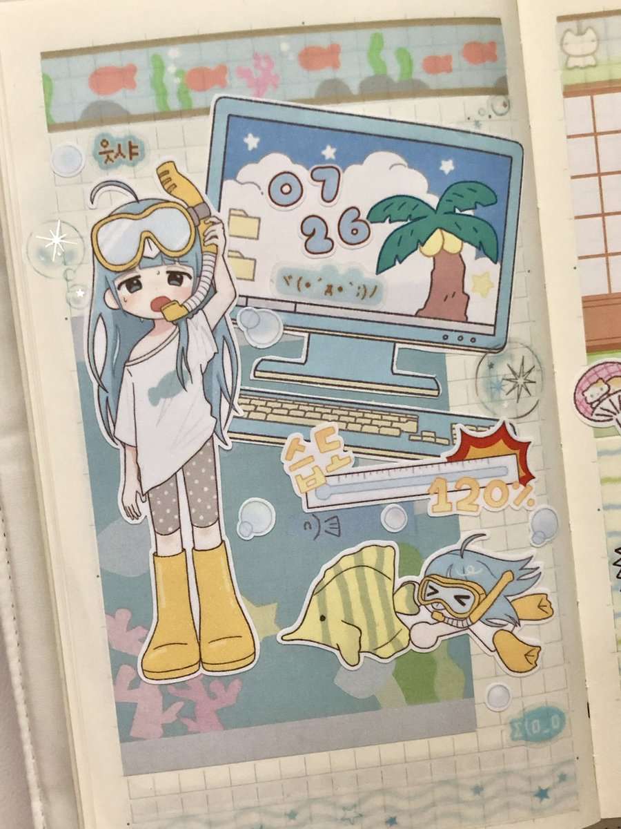 onigirisiru's tweet image. 🤿🐠💦