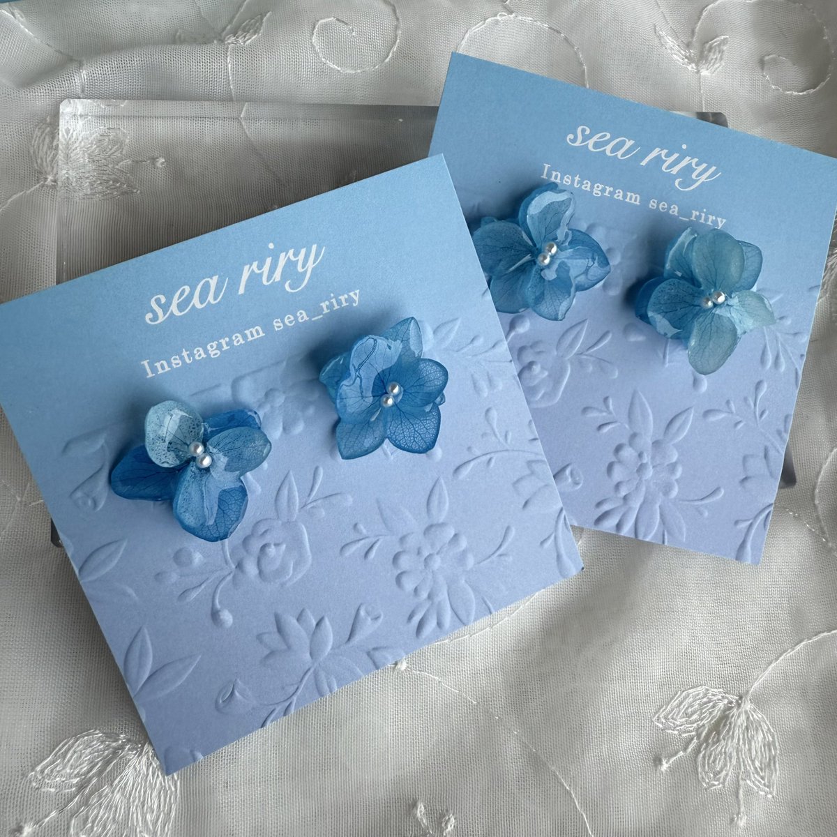 sea_riry's tweet image. .
.
お迎え頂きありがとうございます 🕊𓂃𓈒𓏸︎︎︎︎
.
.
ブルーグラデの紫陽花ピアス 🫧
.
.
明日、発送させて頂きます 💌💭
.
.
気に入って頂けますように... ♡
.
.
.
paypayfleamarket.yahoo.co.jp/user/p32370752
.
.
#ハンドメイド #ハンドメイドピアス
#ヤフーフリマ #紫陽花
.
.
_
