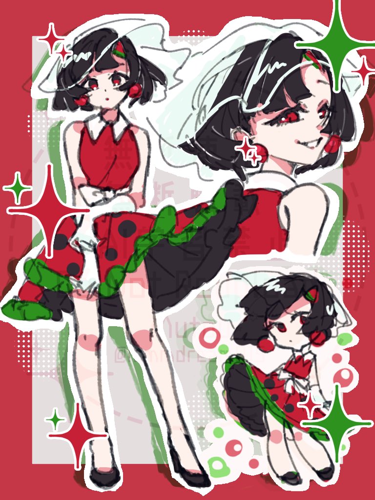 mmmdream015's tweet image. #スイカの日 🍉🍸✨️