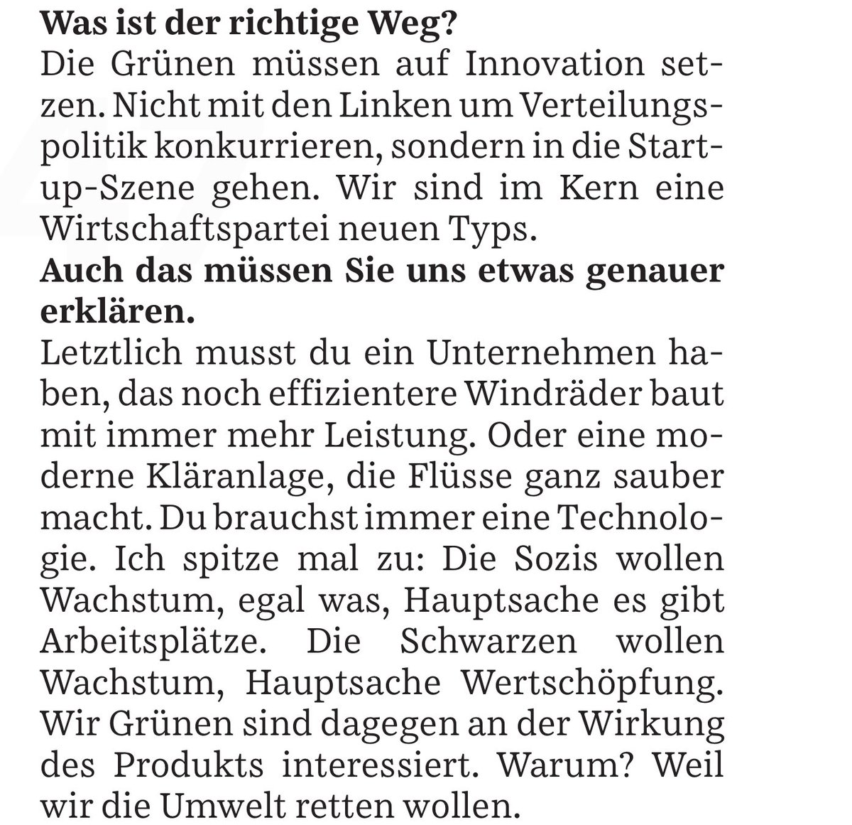 peter_schaar's tweet image. Der baden-württembergische Ministerpräsident Winfried #Kretschmann rät in seinem SZ-Interview vom 26. Juli den #Grünen, mehr auf #Innovation zu setzen. Ich teile seine Ansicht