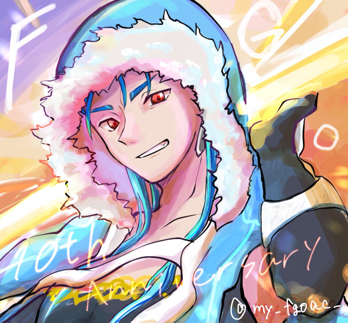 my_fgoac_'s tweet image. FGO10周年おめでとうございます㊗️🎊🍾
大好き‼️
#FGO  #FGO10周年  #FGO10周年メッセージ