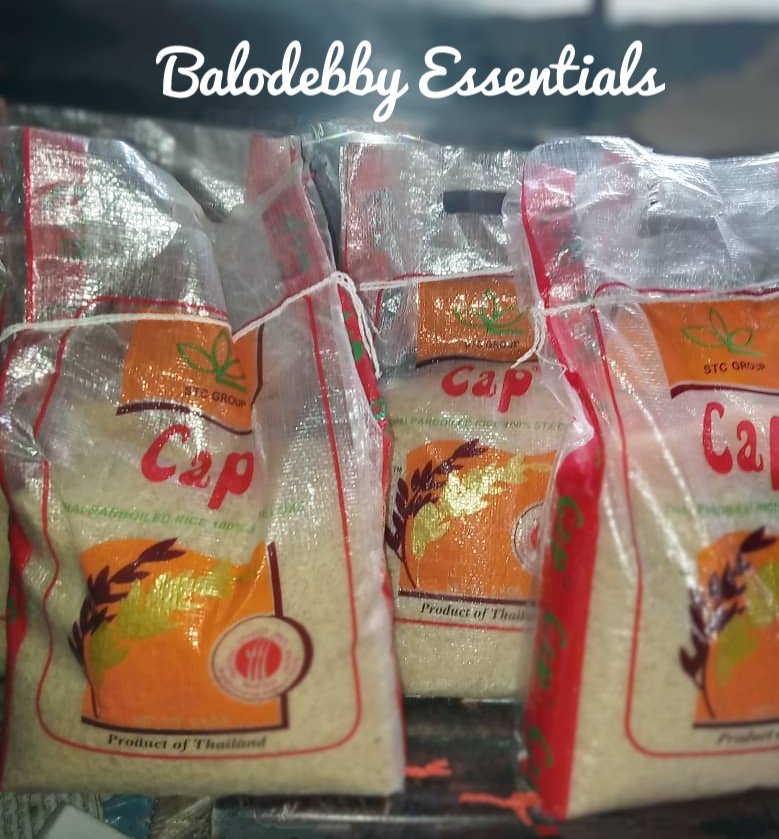 Titilayo_debbie's tweet image. Rice is available 

5kg  : 9,500 
10kg : 19,500