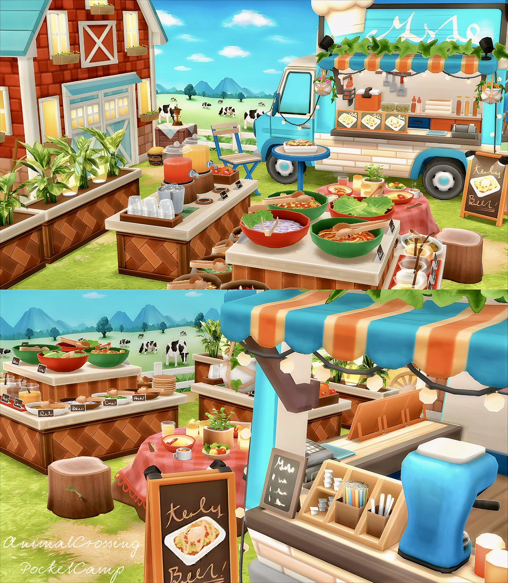 chitosecozy's tweet image. キッチンカー、牧場に出店中🐮
#ポケ森
#ポケ森コンプリート
#ACPC