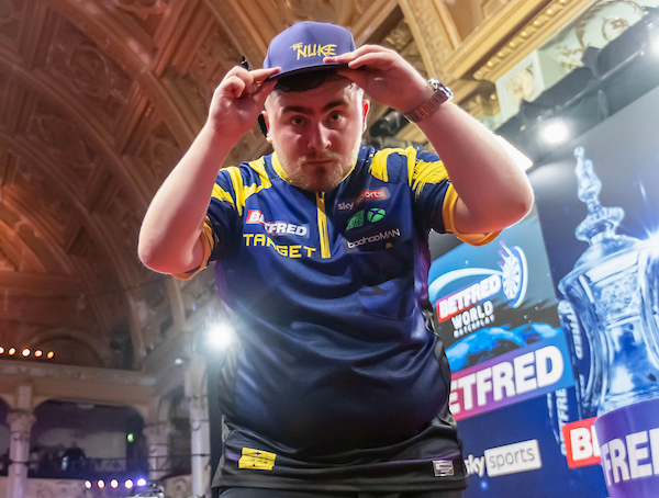 In the interests of balance, here's some pictures of Luke Littler.

It's not like you haven't had every media outlet in the world ram info about him into your face for 18 months now.