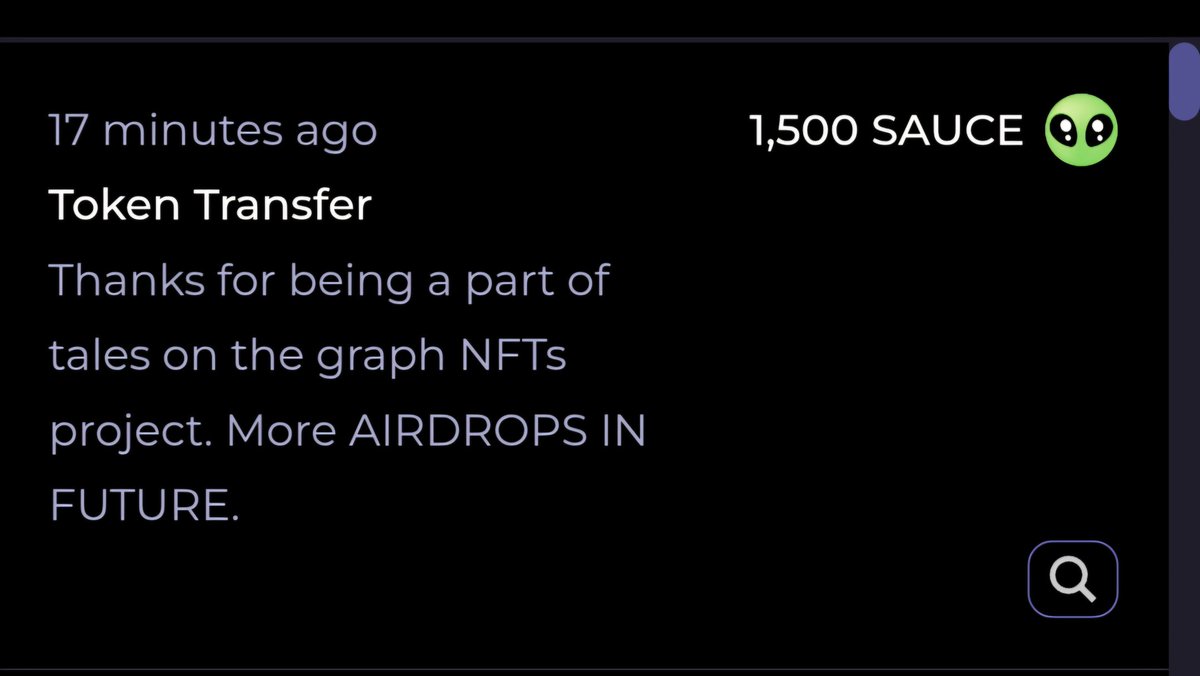 _Gutdragger's tweet image. Attention @TalesOnWeb3 NFT holders. The second airdrop has been completed today.
A very generous amount of $SAUCE
Awaits you in your wallet 👽