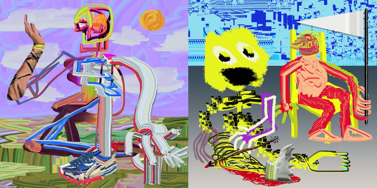 Venta_art's tweet image. Left: Boy, That Escalated Quickly! (2022)
Right: Planned Obsolescence (2025)
🏹
