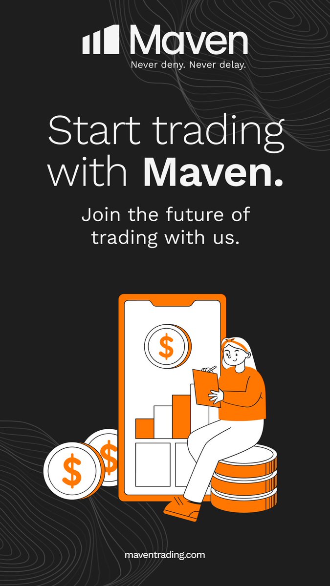 Bryan_Og2's tweet image. ‼️Start the week with a trusted firm with a reputation of Never denying Payouts and Never delays payouts!
Use the link on my bio.... Start the week an account from MAVEN!
Also use code: OG for a discount on any account type or size of your choice!