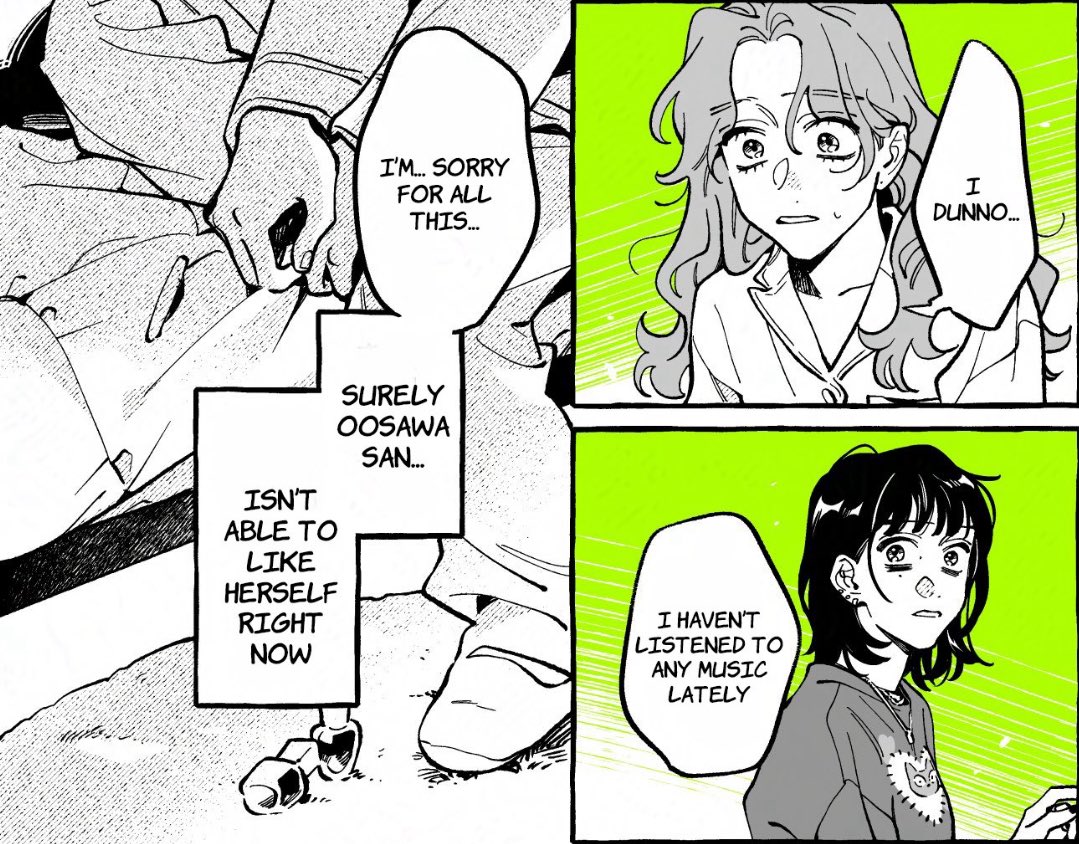 mitsuayanation's tweet image. mitsuki understands aya so well more than oosawa can imagine i believe… aya didn’t have to say “i hate myself rn” she just said she hasn’t listened to rock music lately and mitsuki got it all figured out