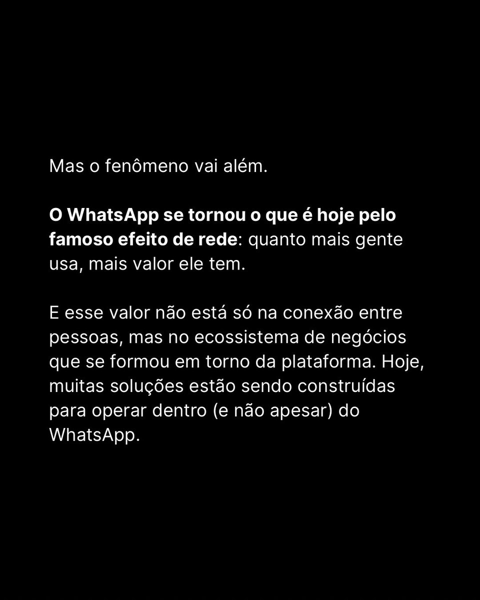 matheusmoraes's tweet photo. A interface conversacional virou a nova página inicial de muita empresa.

E negar isso é correr o risco de perder a relevância.

#whatsapp #martech #marketing #atendimento #cliente https://t.co/kVrRwQe2rT