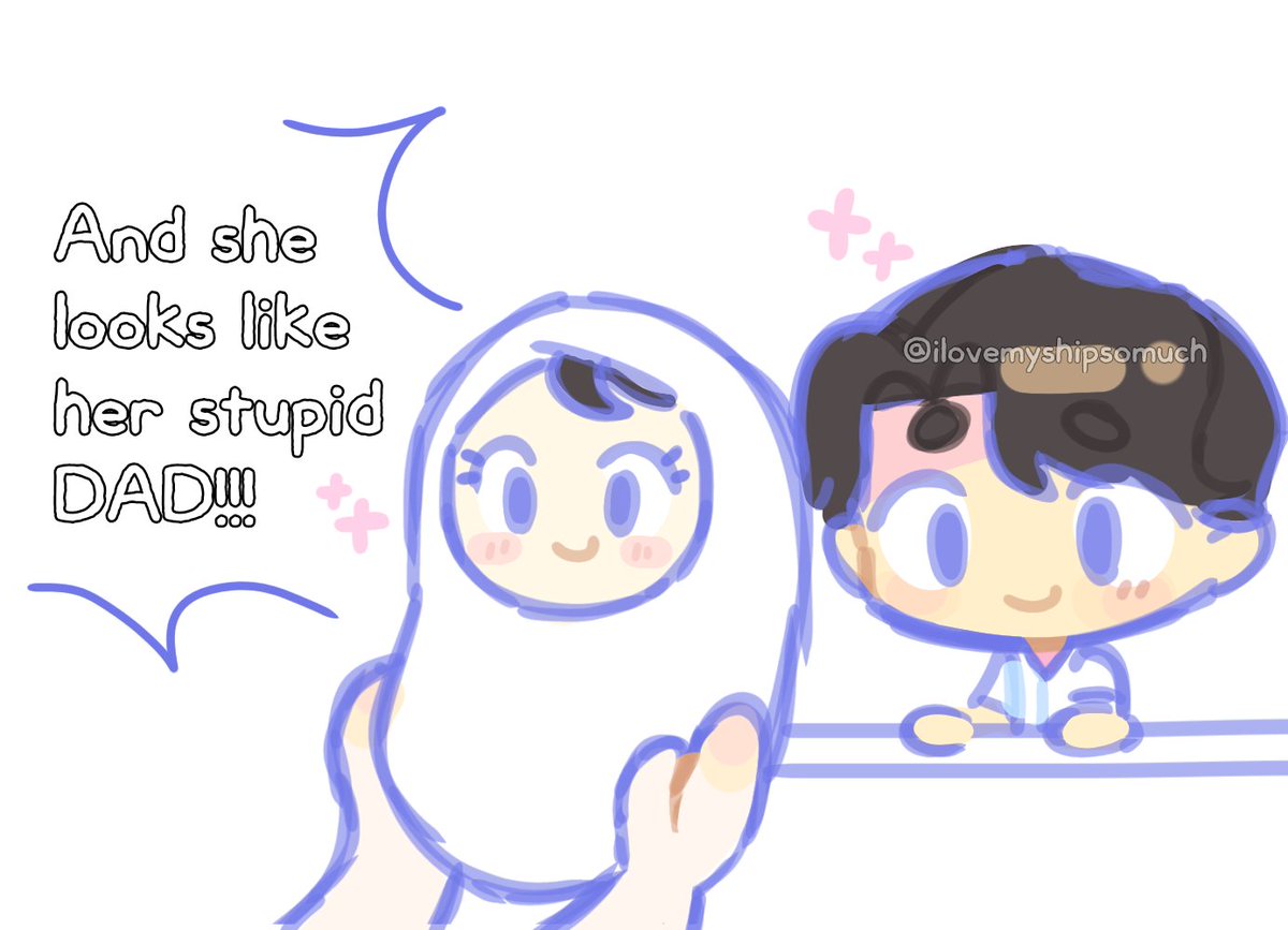 Everlyn_hehe's tweet image. Hi guys, Rujinu's here
#rujinu #rumi #jinu #huntrix #sajaboys #KPOPDEMONHUNTERS #KpopDemomHunters #kpopdemonhuntersfanart