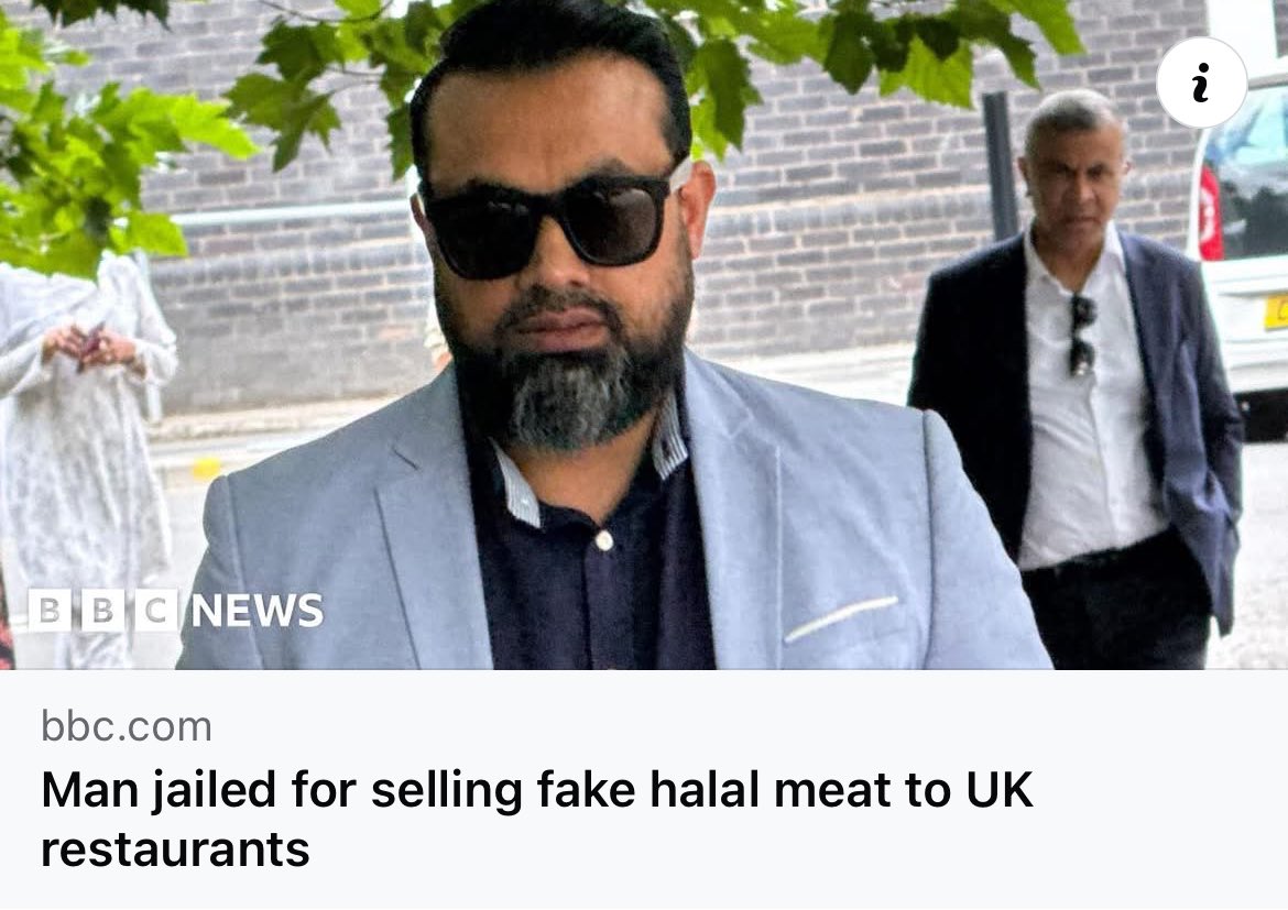 drskeptick's tweet image. After selling non halal meat in Muslim countries, Muslims have now started selling non halal meat in non Muslim countries too.
bbc.co.uk/news/articles/…