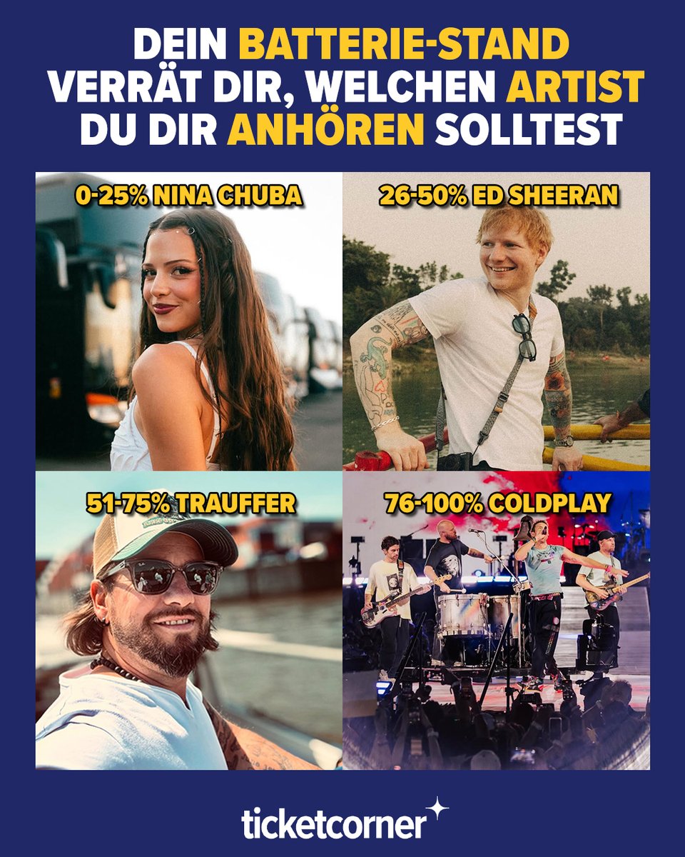 Na, wessen Musik hörst du dir heute an? 🤭🎶