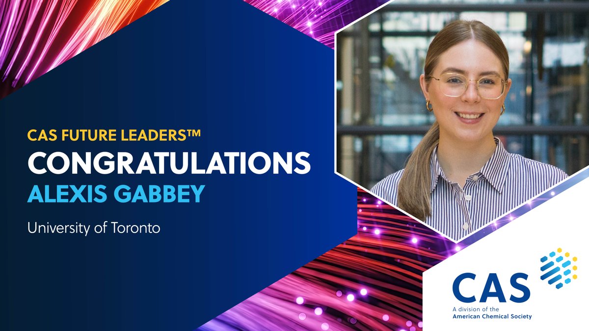 CAS (@caschemistry) on Twitter photo Alex is focused on Ni-catalyzed cross-couplings of redoxactive esters, as well as the synthesis and functionalization of strained rings. Learn more about <a href="/GabbeyAlex/">Alex Gabbey</a> and the 2025 #CASFutureLeaders before they arrive in Columbus this August. ow.ly/BsSX50WqxJO Alex is focused on Ni-catalyzed cross-couplings of redoxactive esters, as well as the synthesis and functionalization of strained rings. Learn more about <a href="/GabbeyAlex/">Alex Gabbey</a> and the 2025 #CASFutureLeaders before they arrive in Columbus this August. ow.ly/BsSX50WqxJO