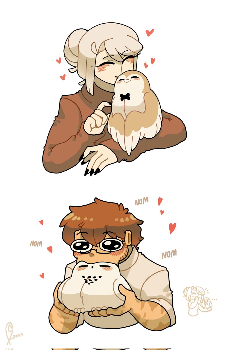There's two types of owl parents.