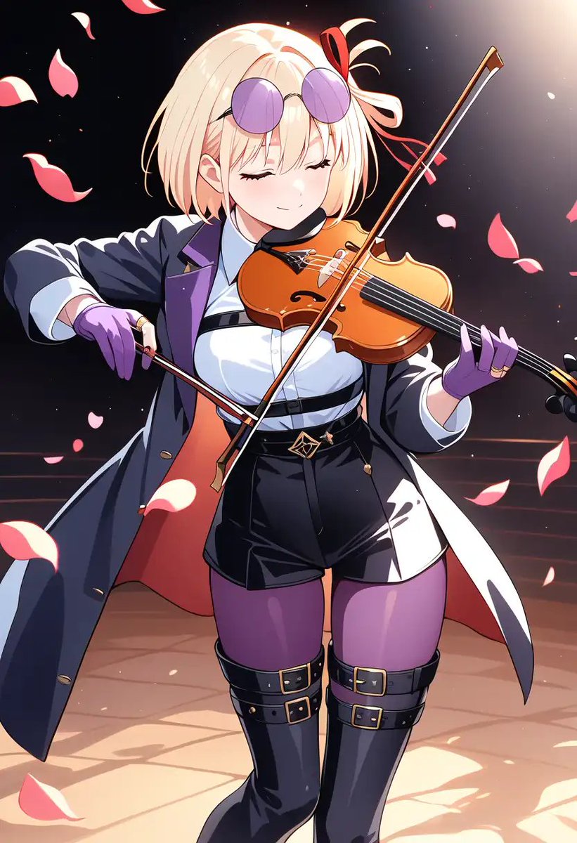 Mai_Days_AI's tweet image. #リコリス・リコイル #リコリコ #錦木千束 #崩壊スターレイル #スタレ #カフカ
崩壊スターレイルのカフカお姉様のテーマを演奏するちさと❤