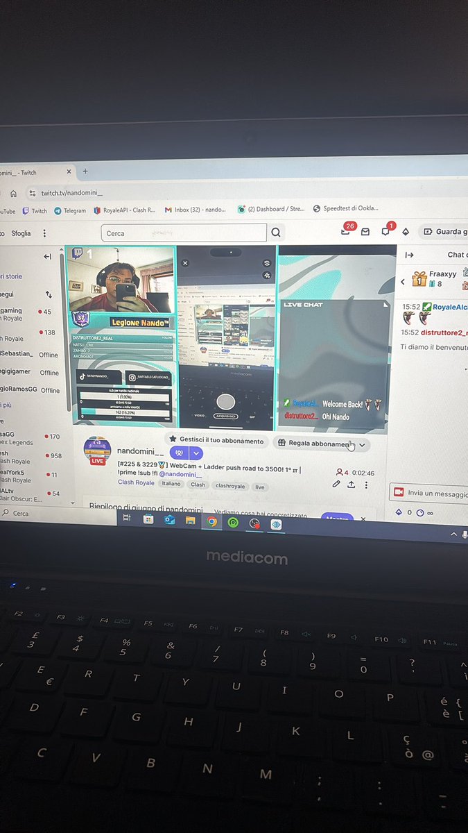 live now on twitch road to top 1!

twitch.tv/nandomini__