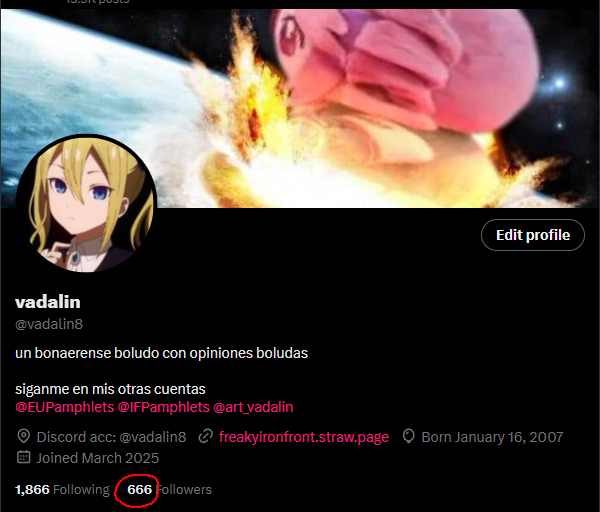 vadalin8's tweet image. guys im evil now