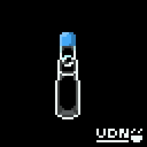 undoknao's tweet image. 昨日のお題提供してもらった残りから「ラムネ」を描いたわよ。
#ドット絵 #pixelart