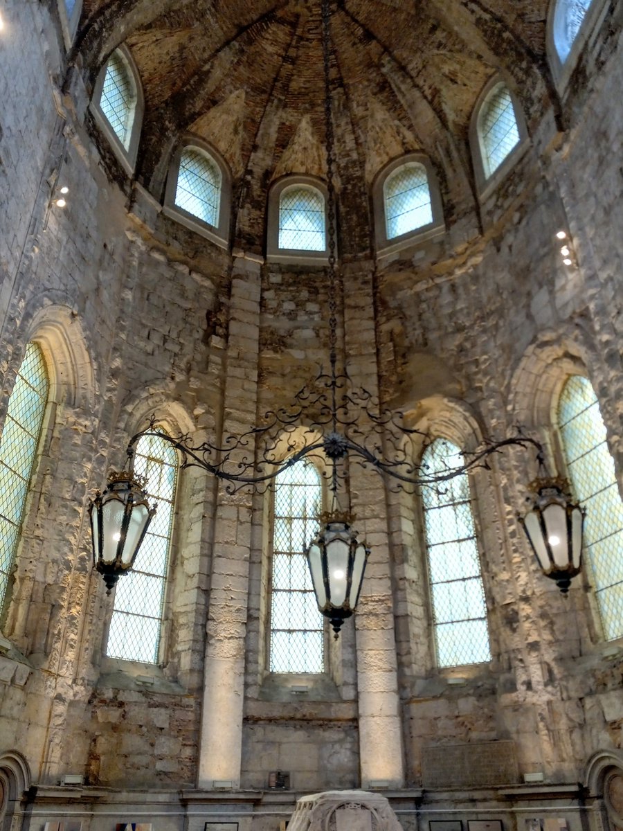 Chapel interior of Carmo Convent
This stone structure once served as a monastery, but after a devasting earthquake in 1755 the ruins now house an archaeological museum as well as the tombs of various members of Portuguese royalty.