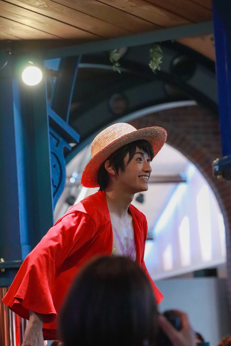 cl_passion8's tweet image. 7/27(日) 16:55〜　サンレス
拓実くんルフィ
3年ぶりに見れた船長👒
#サンレス