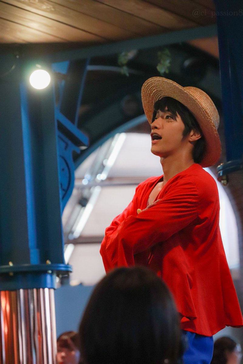 cl_passion8's tweet image. 7/27(日) 16:55〜　サンレス
拓実くんルフィ
3年ぶりに見れた船長👒
#サンレス
