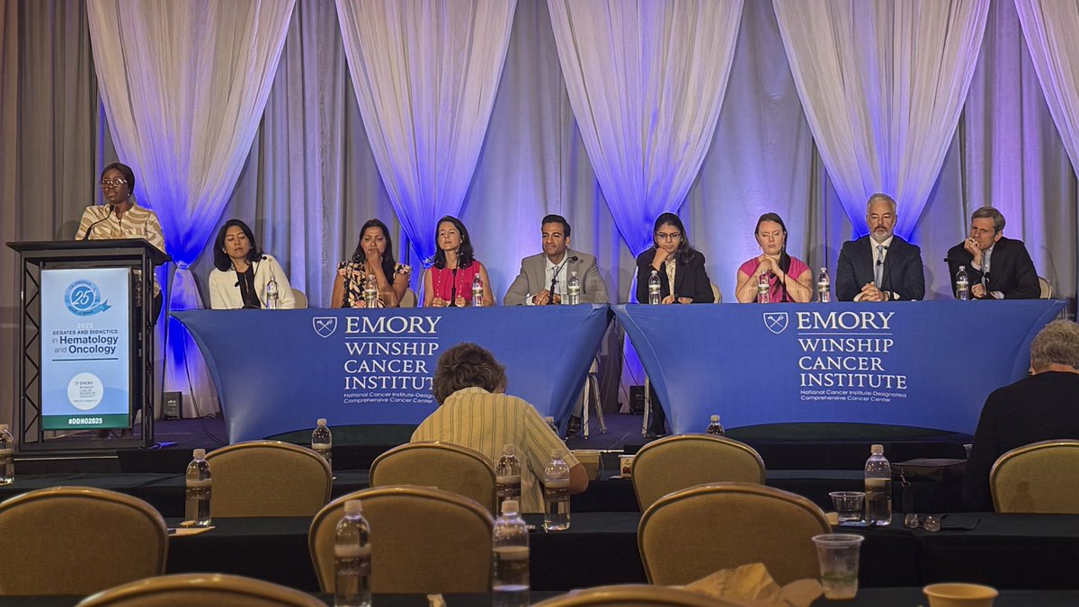 The breast cancer session at #DDHO2025 concludes with a patient-based panel discussion and Q&amp;A—bringing together expert perspectives and patient-centered insights to close out a day of impactful dialogue.