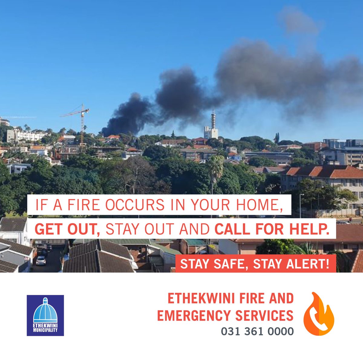 eThekwiniM's tweet image. #FireSafetyTips
#AmaceboOkuphephaEmlilweni