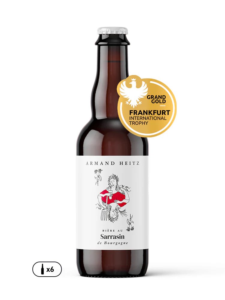 Le Sarrasin de Bourgogne est magnifique et nous sommes fiers de le mettre à l’honneur avec notre bière <a href="/ArmandHeitz/">Armand Heitz</a> reconnue « Grand or » par les dégustateurs internationaux de 49 pays au <a href="/FrankfurtTrophy/">FrankfurtTrophy</a> 🍺
Cette bière porte nos valeurs paysannes : travail avec la nature,