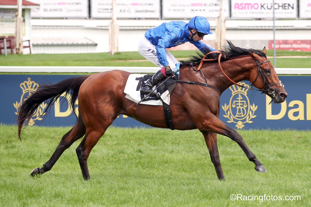 Congratulations to Tornado Alert for winning the Grosser Preis Bayerisches Zuchtrennen  (G1).