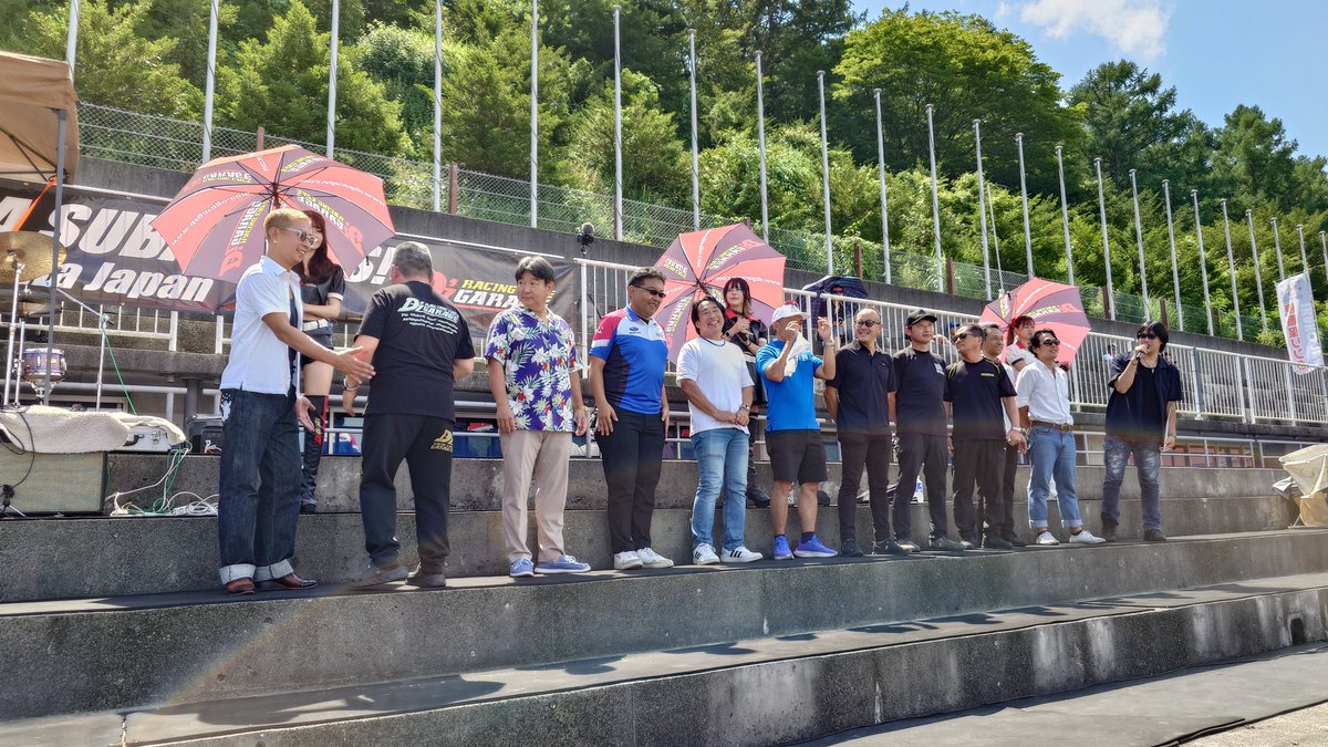 Aoi_LEVORG's tweet image. HARUNA SUBARU FES大盛り上がりで開催中です😆✨