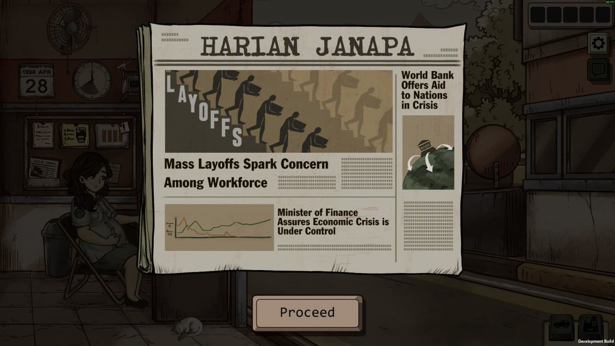 AADGPodcast's tweet image. Seru banget nyobain demo 1998: The Toll Keeper Story buatan @gchangerstudio
Ceritanya tentang wanita hamil yang bekerja menjadi petugas pintu gerbang tol di tahun 1998 yang di saat ini menjadi tahun yang kelam
Dengan segala kebutuhan sehari-hari, hidup bersama suami yang juga…