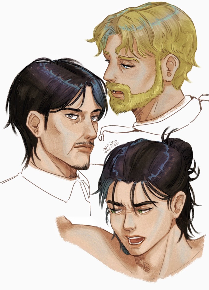 anjiliarts's tweet image. yeagers sketch #AttackOnTitan